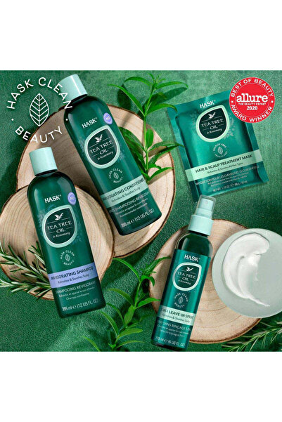 HASK Tea Tree Oil & Rosemary Hair & Scalp Hair Mask 50 g