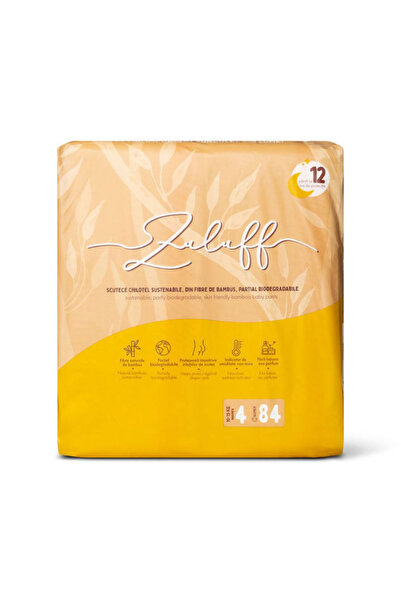 Zuluff scutece Mega Pack, Marimea 4, 10-15 kg, 84 buc