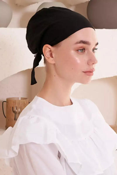 Monalisa Home Black Color Stretch Fabric Flashy Luxury Bone