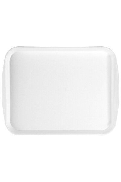 Other White plastic serving tray 35.5x27 cm