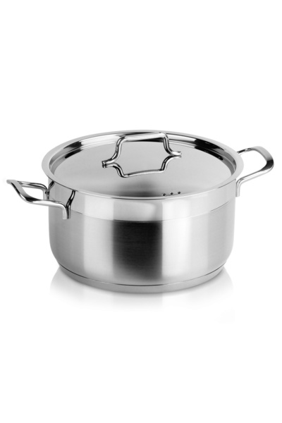 Other Oală din oțel ANETT 22 cm, 4,3 l cu capac
