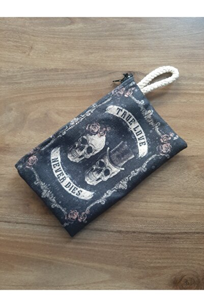 OWLBAG COMPANY OWL BAG Dragostea adevărată nu muri niciodată Portofel cu desi...