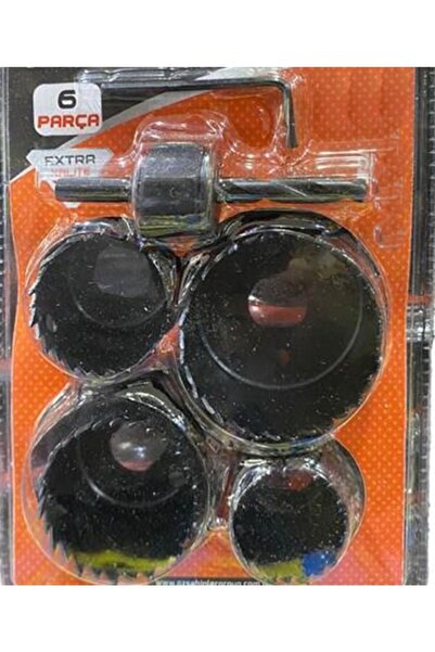 Trendhane Alçıpan Ahşap Buat Açma Panç Seti Takımı 6 Parça