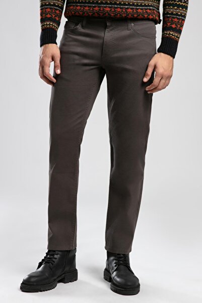 Lee Cooper Jagger normal waist slim fit straight leg khaki men's pants