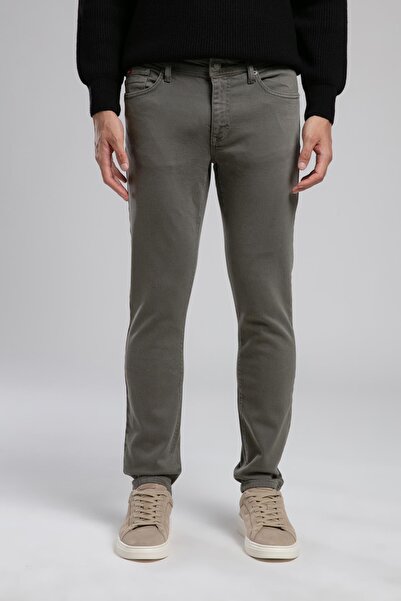 Lee Cooper Jagger normal waist slim fit straight leg khaki men's pants