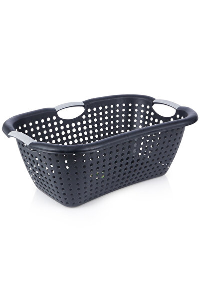 Other Plastic laundry basket, black, 26 l