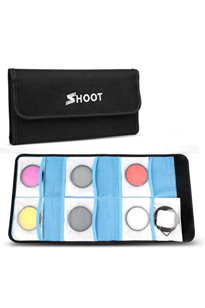SHOOT Set 6 în 1 de filtre de 58 mm și inel adaptor pentru obiectiv GoPro Hero 5, GoPro Hero 6, GoPro Hero 7