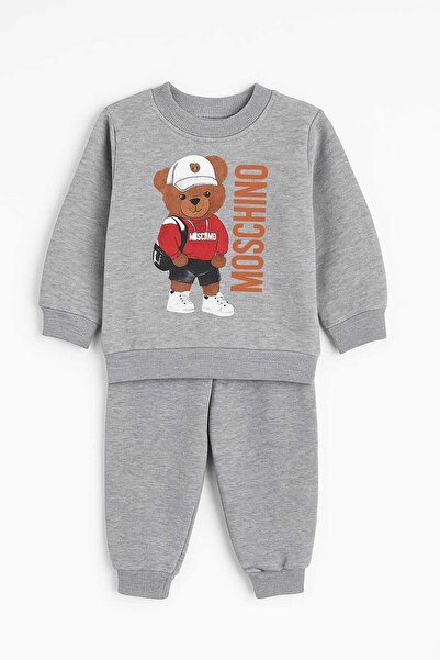 küçükalp Children's Tracksuit Set 9 Months - 3 Years 100% Cotton