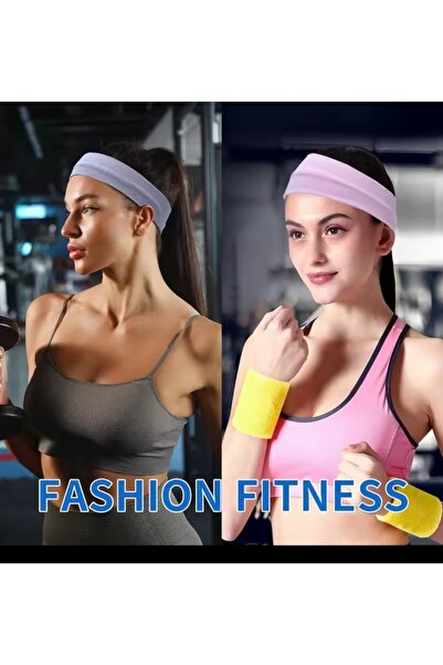 LO ADORO Set de 5 bucăți de benzi de păr Alb Fuchsia Roșu Negru Liliac Acceso...