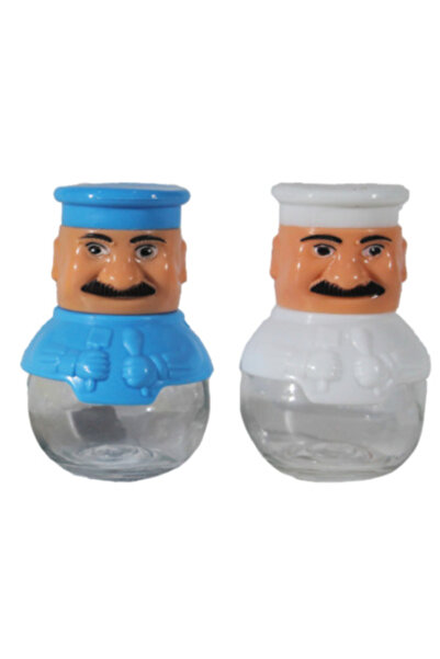 LILY Set 2 solnite pentru sare si piper in forma de bucatar