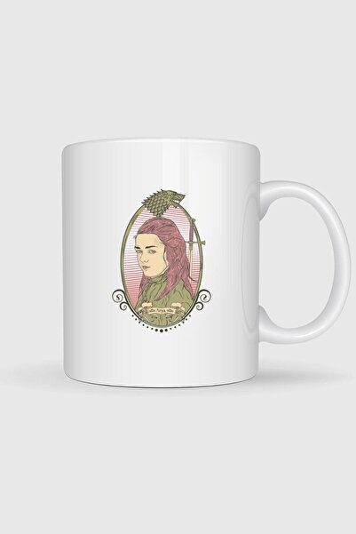 Bahriyeli Collection Arya Stark Game of Thrones Design Mug