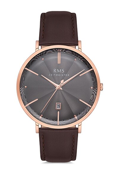 Romanson Kahverengi Deri Kordon Erkek Kol Saati LGR.1.AG1327.08