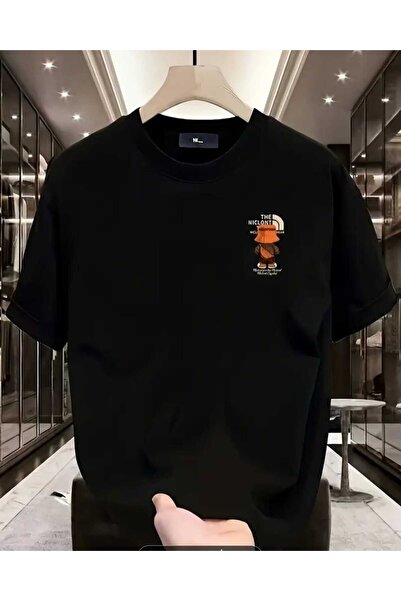 ORVIO Group Tricou cu imprimeu cu logo-ul mărcii pentru bărbați