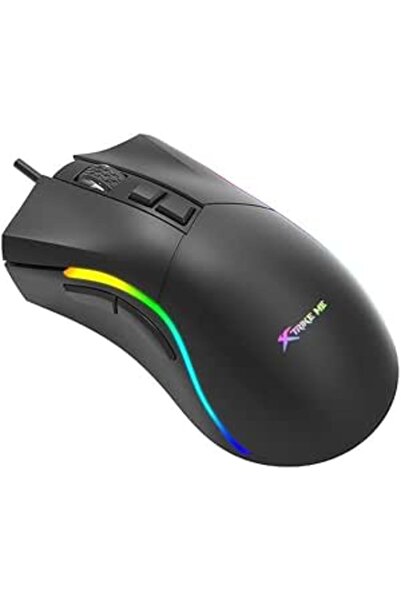 XTRIKE ME GM-226 Wired Gaming Mouse, Black