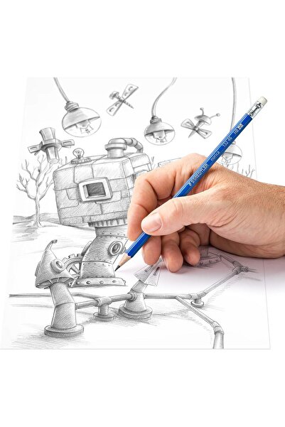 Staedtler Norica Rubber Tip Pencil (Pack of 12)