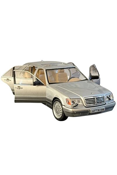 HOBBİEZ WORLD Mercedes-Benz S-Class W140 Premium Die-Cast Model Car – Racing Collection, Opening Doors & Hood