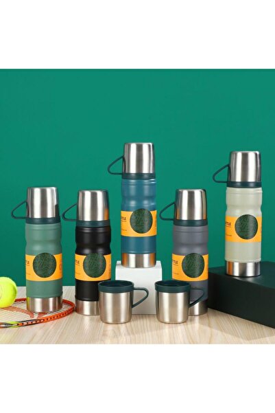 Thermohis 6161 Steel Thermos with Cup