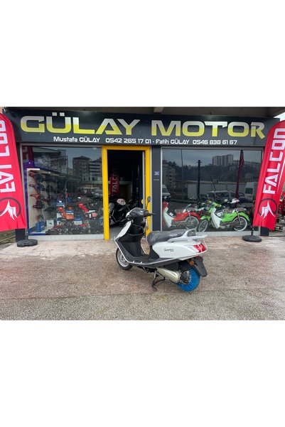 Falcon guppi 110 motorlu benzinli scooter gülay motor