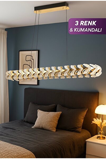 Avize ST AYDINLATMA 3 RENKLİ SIRALI KANAT