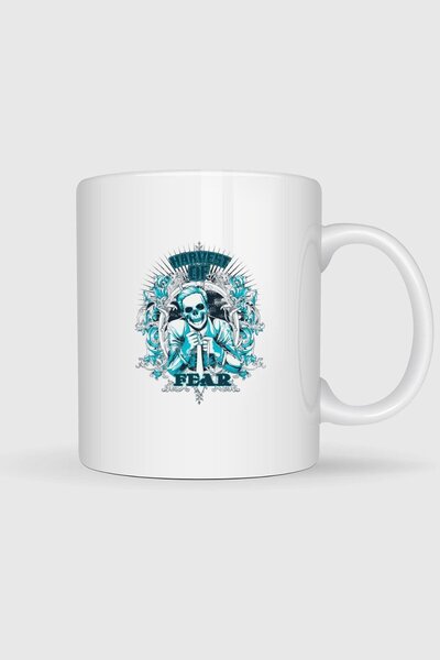 Bahriyeli Collection Harvest of Fear Designed Mug Cup