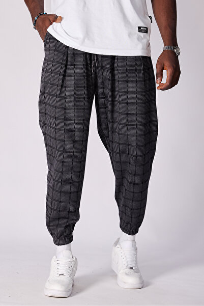 Superbluemexico بنطلون شالوار مطوي منقوش بنقشة الجاكار للجنسين