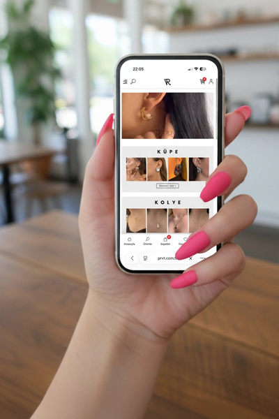 PRVT 12'li Mat Pembe Takma Tırnak Seti (Ped Yapıştırıcılı) – Doğal Görünüm, Kolay Uygulama, Uzun Süre Kal