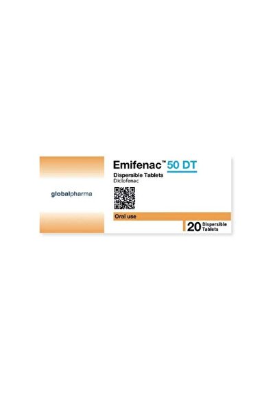 globalpharma Emifenac 50Dt Tablet 20S