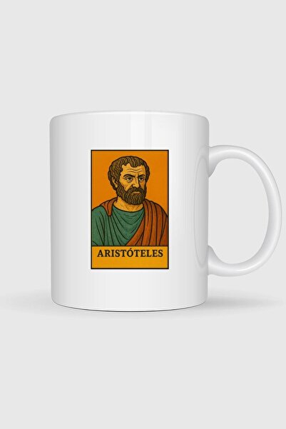 Bahriyeli Collection Aristotle Mathematician Philosopher Designed Mug Cup