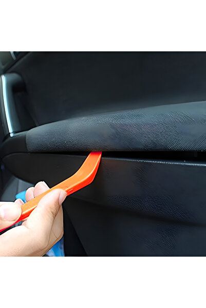 Mega Oto Market 4 Pieces Orange Portable Trim Removal Tool