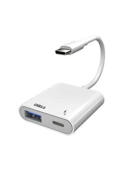 Hype Store Type-C to USB 3.0 Konvertör iPhone 16 Serisi Uyumlu Uyumlu Çeviric...