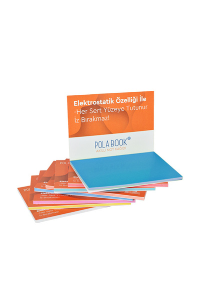 Çılgıntrend Electrostatic Adhesive Smart Note Paper 7X10 cm – 50 Sheets Practical Office Notepad