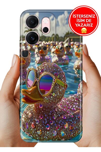 OPPO Reno 14F 5G Kılıf TPU Resimli Silikon Işıltılı Hayat