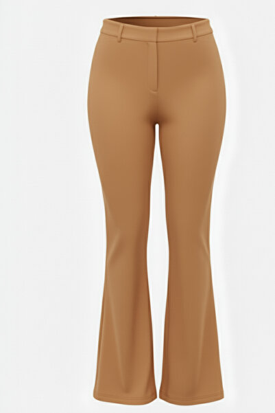 Hanezza Plus Size Women's Flared Pants |   Elegant and Comfortable Cut