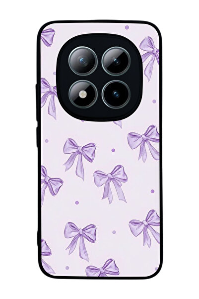 Aksel Kılıf متوافق مع هاتف Xiaomi Redmi Note 15 Pro مطبوع ، أسود غير لامع، سي...