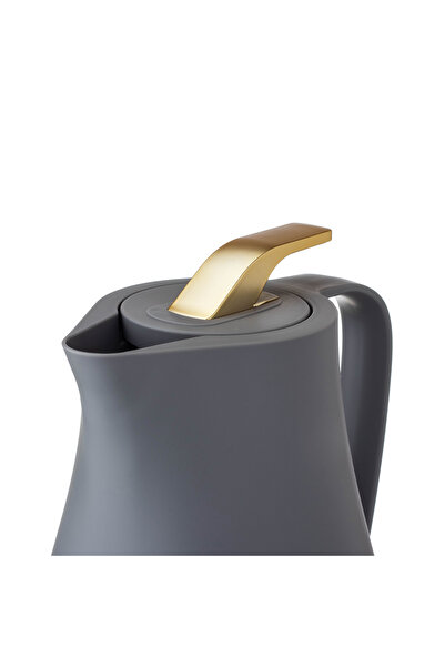 Host Host Palace Thermos 1 Liter Pink, Luxurious Thermal Pot in Matte Gray – A touch of elegance to keep your hospitality warm