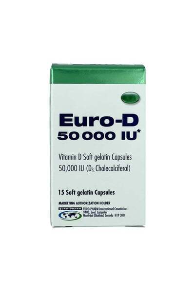 EURO D 50000IU CAP 15S