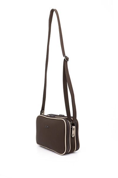 GÖNDERİ(R) Women/Girls Coffee to Beige Long Strap Shoulder Bag