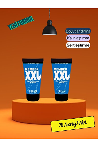 BRKN XXL Cream erkeklere özel bölge canlandırma kremi 2 adet