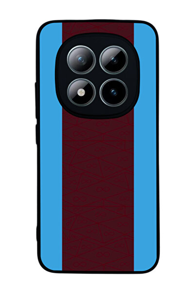 Aksel Kılıf متوافق مع هاتف Xiaomi Redmi Note 15 Pro Plus مطبوع ، أسود غير لام...