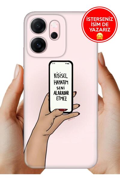 OPPO Reno 14F 5G Kılıf A Kalite Baskılı Art Silikon Alakadar