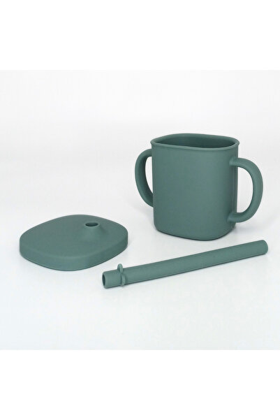 Coccorito Cana cu pai si capac din silicon, Coccorito, Mint