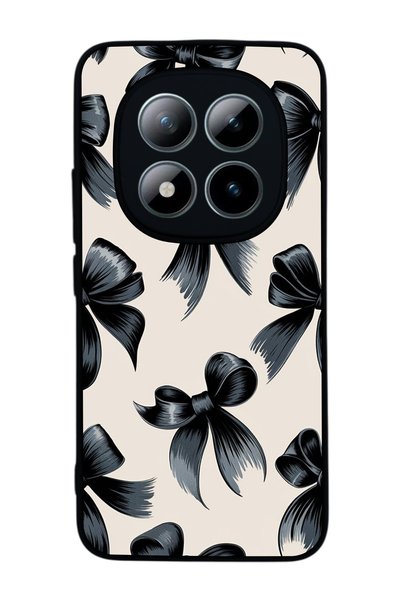 Aksel Kılıf Redmi Note 15 Pro 4g Compatible Printed , Matte Black, Soft Silicone, Protective, Shock Absorbing Cover, Case