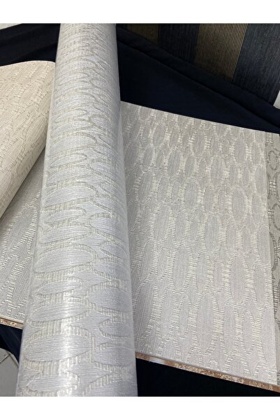 KOÇ YAPI DEKOR Tutkal hediye 16 m2 ithal gümüş kabartmalı silinebilir duvar k...