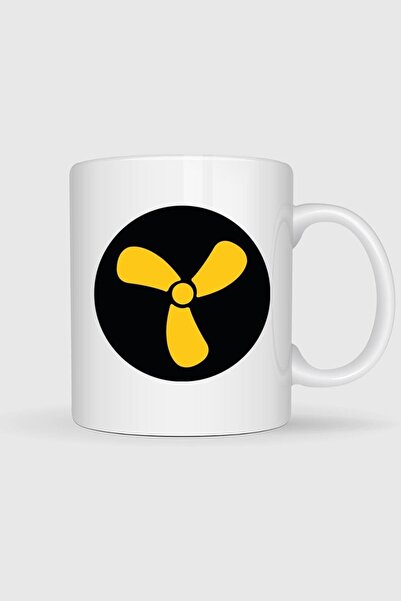 Bahriyeli Collection Crankshaft Technician Class Mark Design Mug