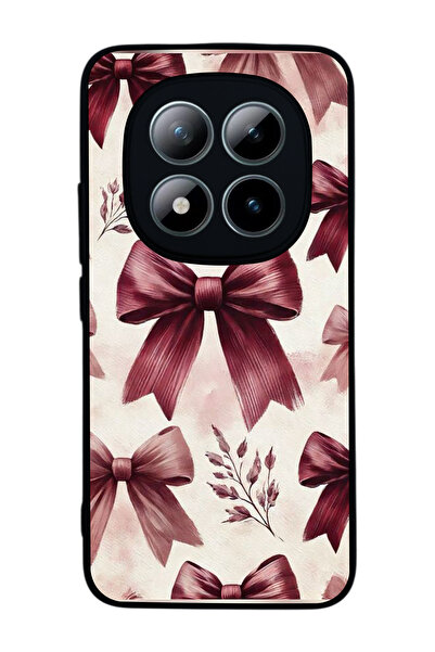 Redmi Note 15 Pro 4G Compatible Printed, Matt Black,Soft Silicone, Protective,Shock Absorbing Cover,Case