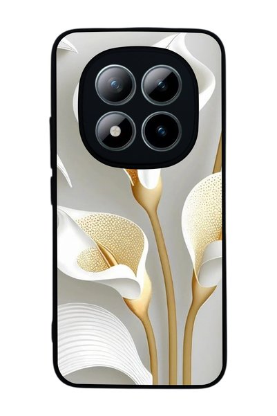 Aksel Kılıf Redmi Note 15 Pro 4g Compatible Printed , Matte Black, Soft Silic...