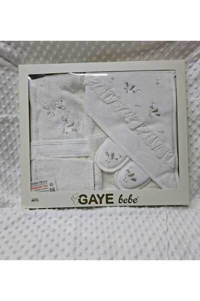 BERKAY Berkaysundan Cotton Baby Bathrobe and Towel Set