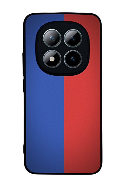 Aksel Kılıf متوافق مع هاتف Xiaomi Redmi Note 15 Pro Plus مطبوع ، أسود غير لام...