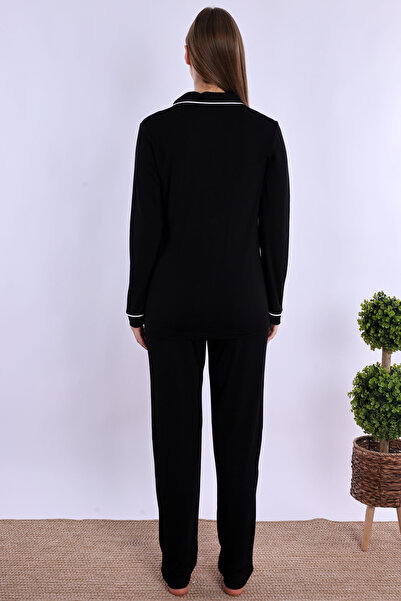 ByLohusa Effortt Black Maternity Pajama Set