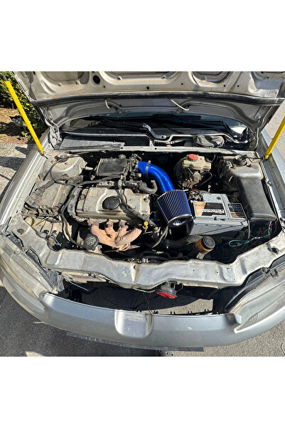 carlone Peugeot 106 Quicksiler Krom Borulu Spor Açık Hava Filtre Seti -Boru Çapı 7,6cm-Uzunluk 23cm